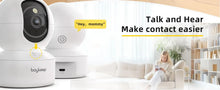 Load image into Gallery viewer, BoyKeep Smart Camera 2K Security Protection Wifi Surveillance 5G/2.4GHz Indoor Baby Night Vision 360° Pan & Tilt 2-Way Audio K30