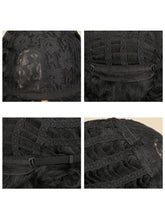 Load image into Gallery viewer, Short Curly Black Wigs for Women Synthetic Natural Wavy Costume Cosplay Party Wig