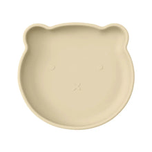 Load image into Gallery viewer, Silicone Baby Dishes Suction Plate Cartoon Bear Shape Tableware