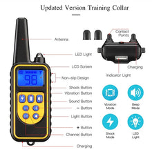 Load image into Gallery viewer, VIP Electric Dog Training Collar Waterproof Dog Bark Collar Pet With Remote Control Rechargeable Anti Barking Device Equipment
