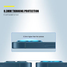 Load image into Gallery viewer, 5Pcs Full Cover Protective Glass for Iphone 11 12 13 Pro XS Max Camera Protector for Iphone X 11pro Max 12 13 Mini 14 Pro Max Back Camera Protector Case Friendly Easy Installation Camera Lens Protector