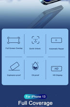 Load image into Gallery viewer, Full Cover Film For iPhone 13 12 11 14 Pro MAX Mini Screen Protector XS Max XR X 7 8 6S Plus SE 2020 Phone Accessories Screen Protector Ultra Strengthened Tempered Glass