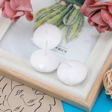 Load image into Gallery viewer, 6/10/16Pcs Unscented Floating Candles – Romantic Soy Wax Discs for Valentine's Day, Weddings, Parties, and Home Décor