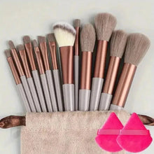 Load image into Gallery viewer, Soft Fluffy Professional Makeup Brush Set - 13-16pcs for Foundation, Eyeshadow, and More