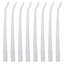 Load image into Gallery viewer, 25pcs/Bag Dentistry Suction Tube 1/4" 1/8'' 1/16'' Odontologia Plastic Curved Tips Surgical Aspirator Dental Saliva Ejector