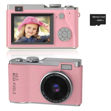 Load image into Gallery viewer, CCD Digital Camera, Retro CCD Camera Toy,Multi- functional Simulated Game Toy, HD Front and Rear Dual Camera for Boys and Girls