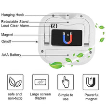 Load image into Gallery viewer, 1PC LCD Digital Kitchen Timer Magnetic Cooking Large Count Down Up Clear Loud Alarm Stonego Home Kitchen Accessories