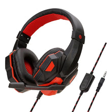 Load image into Gallery viewer, 3.5mm Wired Gaming Headphones With Microphone 120° Adjustable PC Bass Stereo Gamer Headset For PS4 PS5 Xbox Smartphone Laptop