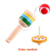 Load image into Gallery viewer, Montessori Wooden Skill Sword Cup Toy – Educational Throw & Catch Game