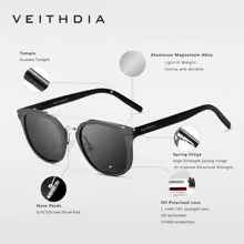 Load image into Gallery viewer, Luxury Elegent Aluminium Magnesium Sunglasses Retro Steampunk Round glasses Polarized Sun glasses for Women and Men With UV400 Protection