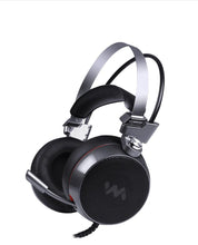 Load image into Gallery viewer, Luxury Proffesional Studio Gaming PC Headphones With LED Lights In Modern Luxury Metal Design For Gamers and DJ