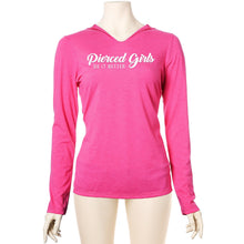 Load image into Gallery viewer, Pierced Girls Do It Better Tapered Long Sleeve Hoodie