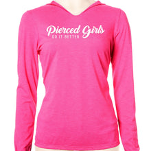 Load image into Gallery viewer, Pierced Girls Do It Better Tapered Long Sleeve Hoodie