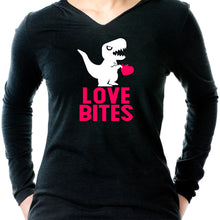 Load image into Gallery viewer, Love Bites Tapered Long Sleeve Hoodie