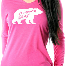 Load image into Gallery viewer, Mama Bear Tapered Long Sleeve Hoodie