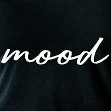 Load image into Gallery viewer, Mood Black Tapered Long Sleeve Hoodie