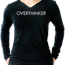 Load image into Gallery viewer, Overthinker Tapered Long Sleeve Hoodie