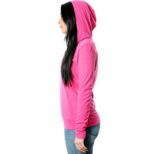 Load image into Gallery viewer, Keep Staring, I Might Do A Trick Black Tapered Long Sleeve Hoodie