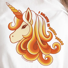 Load image into Gallery viewer, I Believe In Candy-Corns Unicorn White Tee Shirt