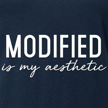 Load image into Gallery viewer, Modified is my Aesthetic V-Neck Tee Shirt