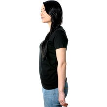Load image into Gallery viewer, I hate everyone Black Tapered V-Neck Tee Shirt