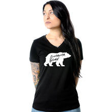 Load image into Gallery viewer, Mama Bear Tapered V-Neck Tee Shirt
