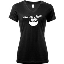 Load image into Gallery viewer, Nacho Bae Tapered V-Neck Tee Shirt