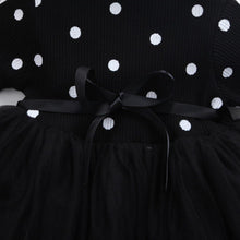 Load image into Gallery viewer, Princess Long sleeve Baby Girl Dress Newborn Infant Baby Girl Clothes WIth Bow And Dot Tutu Ball Gown Party Dresses Baby Kid Girl clothes In Elegant Style