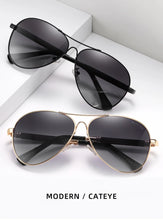 Load image into Gallery viewer, BARCUR Polarized Pilot Sunglasses for Men – Stylish Anti Blue Light UV400 Protection Gradient Mirror Lens Stainless Steel Trendy Frame – Fashion Aviator Sun Glasses for Men Ideal for Driving Travel Summer & Outdoor Activities