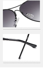 Load image into Gallery viewer, BARCUR Polarized Pilot Sunglasses for Men – Stylish Anti Blue Light UV400 Protection Gradient Mirror Lens Stainless Steel Trendy Frame – Fashion Aviator Sun Glasses for Men Ideal for Driving Travel Summer & Outdoor Activities