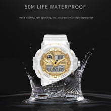 Load image into Gallery viewer, Sport Digital Watch for Men and Woman With Luminous Dual Time Waterproof 5 Bar Modern Men's Military Wristwatch WIth Night Mode