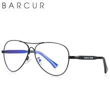 Load image into Gallery viewer, BARCUR Polarized Pilot Sunglasses for Men – Stylish Anti Blue Light UV400 Protection Gradient Mirror Lens Stainless Steel Trendy Frame – Fashion Aviator Sun Glasses for Men Ideal for Driving Travel Summer & Outdoor Activities