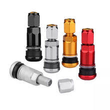 Load image into Gallery viewer, 4Pcs Universal Metal Car Motorcycle Tubeless Wheel Tyre Valve Stem Caps Aluminum Alloy Tire Air Valve Stems Car Accessories
