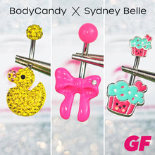 Load image into Gallery viewer, Sydney Belle Girlfriend Collection Bundle 3-Pack Belly Rings