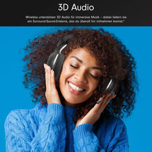 Load image into Gallery viewer, Wantek T2L Wireless Noise-Canceling Headset Black