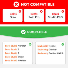 Load image into Gallery viewer, Beats Studio 2 & 3 Earpad Sweat Covers - WC SweatZ Studio