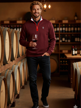 Load image into Gallery viewer, Turnberry Quarter Zip Smooth Knit