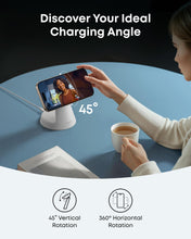 Load image into Gallery viewer, Anker MagGo Wireless Charging Station (3-in-1, Dock Stand)