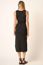 Load image into Gallery viewer, Side Slit Wide Strap Midi Tank Dress For Women – Comfortable, Sexy and Stylish Dress with Side Slits for Movement and a Flattering Silhouette