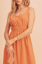 Load image into Gallery viewer, Side Slit Round Neck Sleeveless Tank Maxi Comfortable Dress For Women, Effortless Style, Perfect for Warm Weather