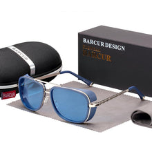 Load image into Gallery viewer, Tortoise Sunglasses Steampunk Luxury Modern Futurystic Sunglasses For Woman and Men Mirrored Brown Gradient Sunglasses FASHION Design With UV400 Protection