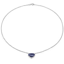 Load image into Gallery viewer, 3.92 Carat Genuine Blue Aventurine .925 Sterling Silver Pendant