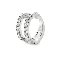 Load image into Gallery viewer, .25ct Diamond Ear Cuff 14KT White Gold