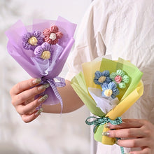 Load image into Gallery viewer, One Piece of a Creative Knitted Artificial Bouquet, Ideal for Gifts on Valentine'S Day And Mother'S Day, As Well As Small Christmas Presents And Home Decor Embellishments