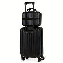 Load image into Gallery viewer, 2-Piece Spinner Luggage Set – 20” Carry-On & 14” Crossbody Handbag