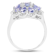 Load image into Gallery viewer, 1.84 Carat Genuine Tanzanite .925 Sterling Silver Ring