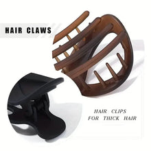 Load image into Gallery viewer, Acrylic Hair Claw Thick Hair Barrettes For Styling Hair