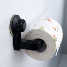 Load image into Gallery viewer, Acrylic Toilet Paper Holder Tissue Rack Wall Mounted Bathroom Kitchen Roll Holder Paper Tissue Rack Hook Modern Black Hanger Toilet Tissue Roll Holders Dispenser And Hangers Wall Mounted For Bathroom Kitchen