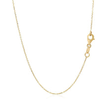 Load image into Gallery viewer, 14k Yellow Gold Necklace with Interlocking Petite Rectangles