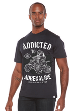 Load image into Gallery viewer, Addicted To Adrenaline Men's Bamboo Viscose/Organic Cotton Short Sleeve Graphic T-Shirt